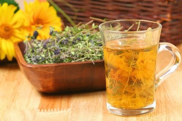 Decotto di erbe per prostatite calcarea