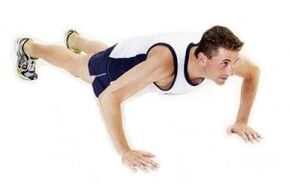 Push-up per la prostatite cronica