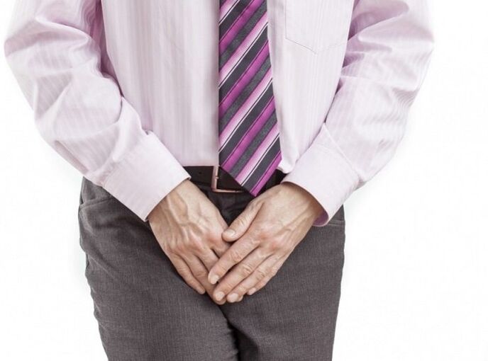 Dolore nella zona inguinale con prostatite